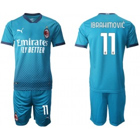 Jalkapallo Pelipaidat AC Milan Zlatan Ibrahimovic 11 Lasten 3 Paita 2020-2021 Lyhythihainen